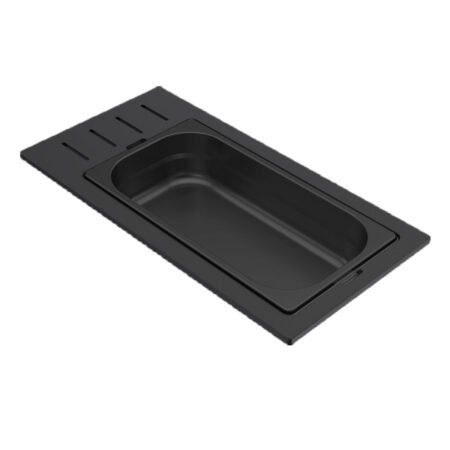 KAR. 8031873301095 Μπολ ανοξείδωτο για νεροχύτη SINTESI Drain Black KD011065BK ELLECI