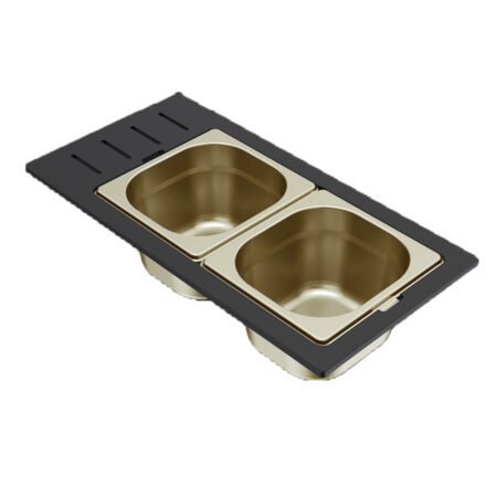 KAR. 8031873301132 Μπολ ανοξείδωτο για νεροχύτη SINTESI Drain Gold KD012100GD ELLECI