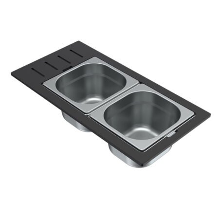 KAR. 8031873301118 Μπολ ανοξείδωτο για νεροχύτη SINTESI Drain Inox KD012100IN ELLECI
