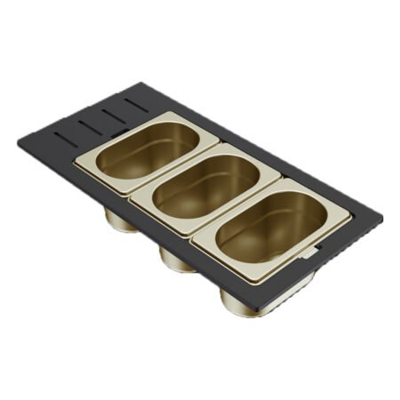 KAR. 8031873301163 Μπολ ανοξείδωτο για νεροχύτη SINTESI Drain Gold KD013100GD ELLECI