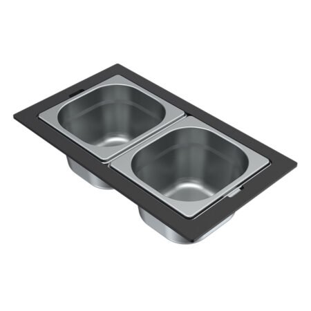 KAR. 8031873301200 Μπολ ανοξείδωτο για νεροχύτη SINTESI Frame Inox KF012100IN ELLECI