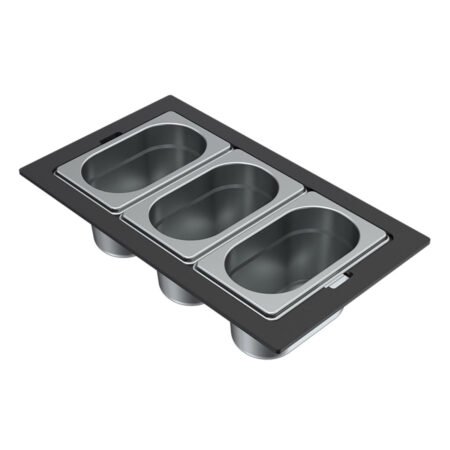KAR. 8031873301231 Μπολ ανοξείδωτο για νεροχύτη SINTESI Frame Inox KF013100IN ELLECI