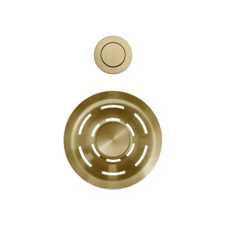 KAR. 8031873802806 Βαλβίδα νεροχύτη FLOW-PRO με σύστημα OPEN-UP Gold KITASP-F-1VSELL-GD ELLECI