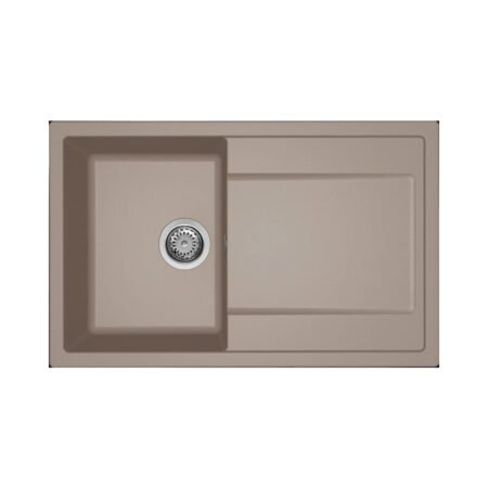KAR. 8032557068105 Νεροχύτης κουζίνας LIFE 300 Tortora 43 ELLECI 79x50cm