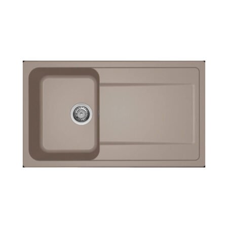 KAR. 8032557068020 Νεροχύτης κουζίνας LIFE 400 Tortora 43 ELLECI 86x50cm