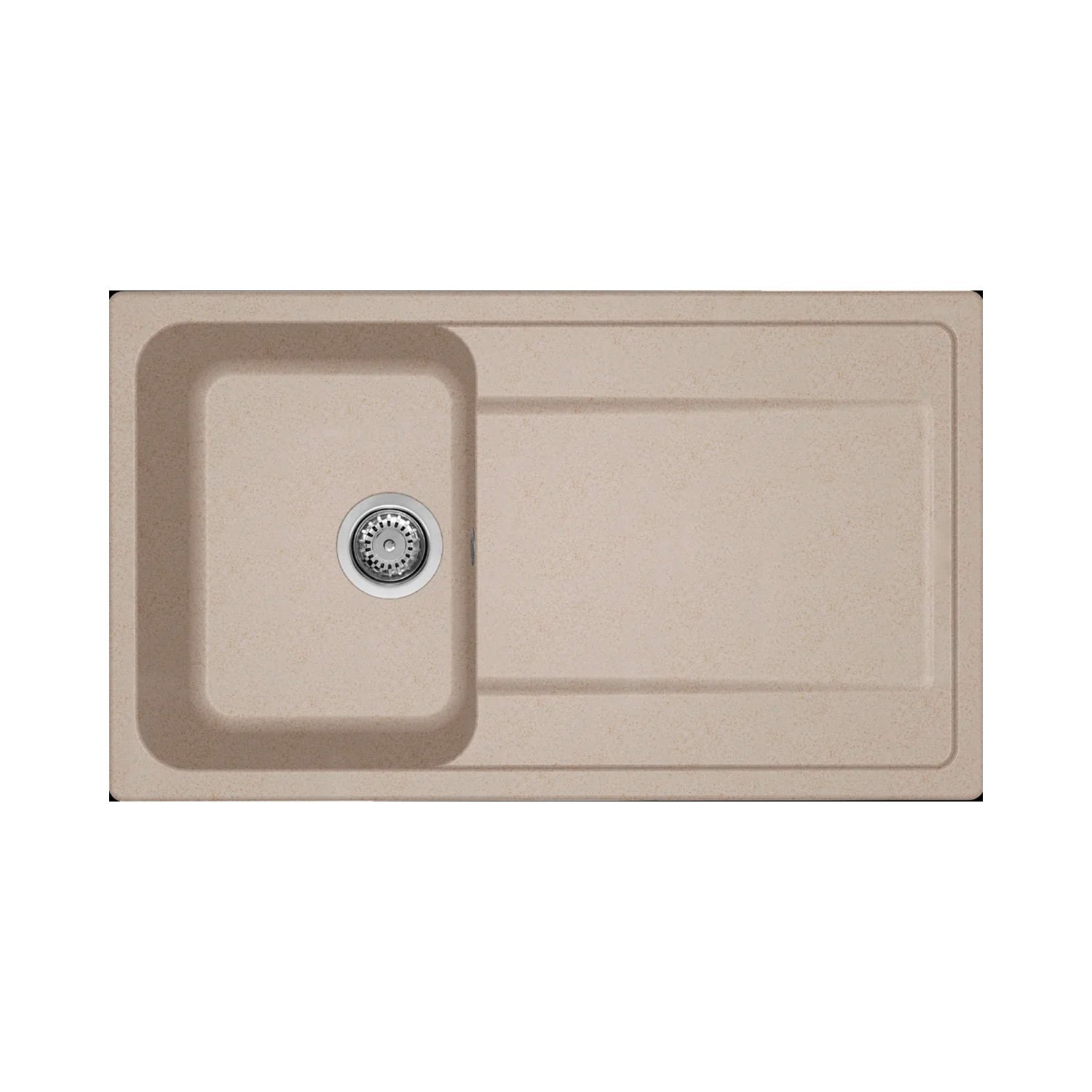 KAR. 8032557068044 Νεροχύτης κουζίνας LIFE 400 Avena 51 ELLECI 86x50cm