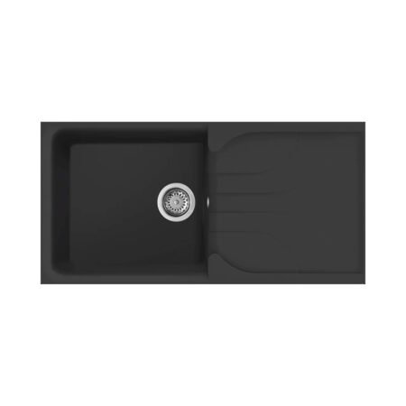 KAR. 8032557046097 Νεροχύτης κουζίνας EGO 480 Nero 40 ELLECI 100x50cm