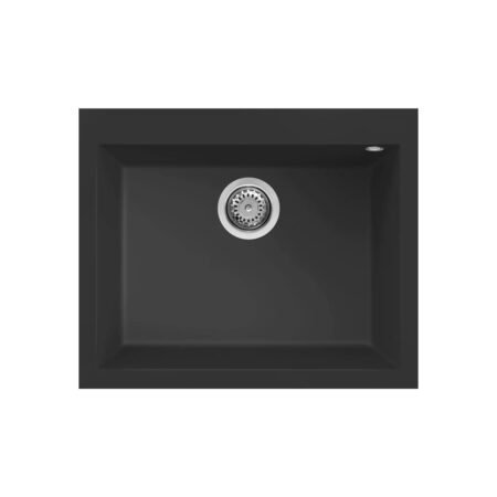 KAR. 8032557046165 Νεροχύτης κουζίνας QUADRA 110 Nero 40 ELLECI 61x50cm