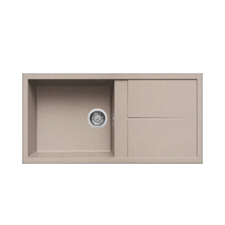 KAR. 8032557038269 Νεροχύτης κουζίνας UNICO 480 Avena 51 ELLECI 100x50cm