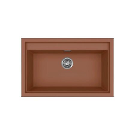 KAR. 8032557028833 Νεροχύτης κουζίνας SINTESI 130 Cavern Clay 83 ELLECI 79x50cm