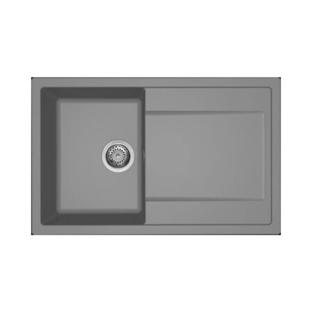 KAR. 8032557110286 Νεροχύτης κουζίνας LIFE 300 Titanium 73 ELLECI 79x50cm