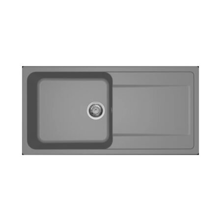 KAR. 8032557110194 Νεροχύτης κουζίνας LIFE 480 Titanium 73 ELLECI 100x50cm
