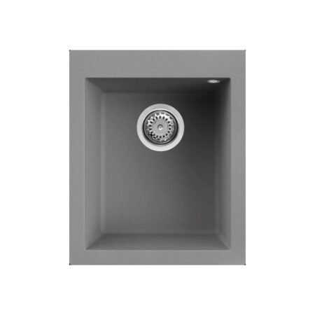 KAR. 8032861955177 Νεροχύτης κουζίνας QUADRA 100 Titanium 73 ELLECI 41x50cm