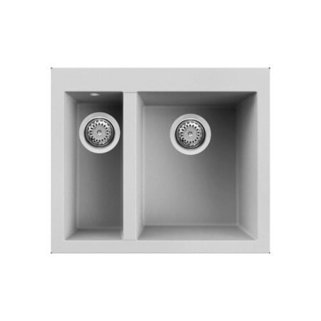 KAR. 8032557952893 Νεροχύτης κουζίνας QUADRA 150 Aluminium 79 ELLECI 59x50cm