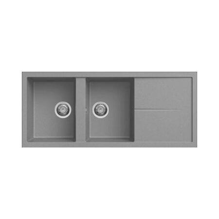 KAR. 8032861959342 Νεροχύτης κουζίνας UNICO 500 Titanium 73 ELLECI 116x50cm
