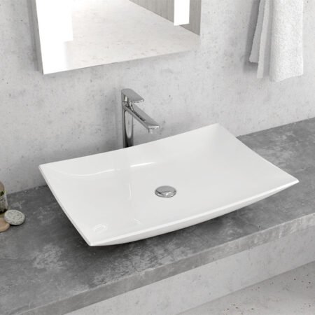 KAR. 5206836561448 Νιπτήρας επικαθήμενος LT 1018 KARAG 60x40x13cm