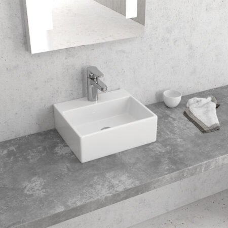KAR. 5206836100913 Νιπτήρας επικαθήμενος LT 2029 KARAG 33x29x11cm