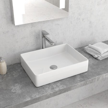KAR. 5206836561349 Νιπτήρας επικαθήμενος LT 2178-S KARAG 47x36x11cm