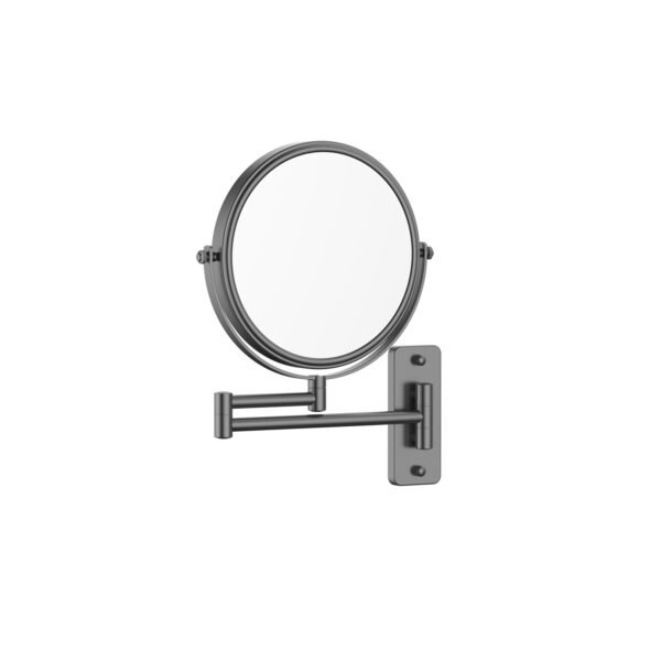 KAR. 5206836707327 Καθρέπτης μεγεθυντικός δύο όψεων MCM001 Gun Metal Ø200mm