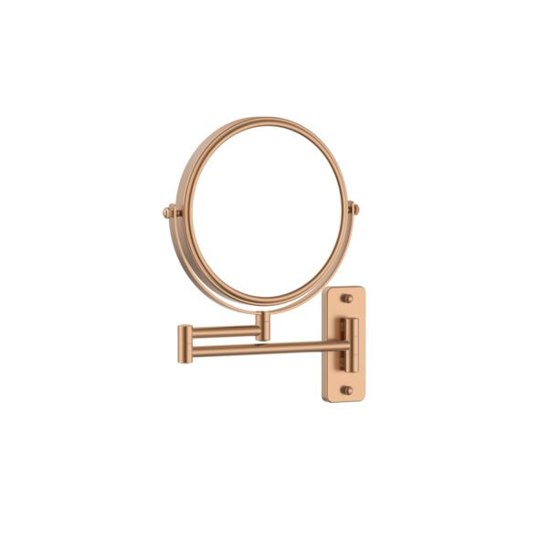 KAR. 5206836707334 Καθρέπτης μεγεθυντικός δύο όψεων MCM001 Rose Gold Ø200mm