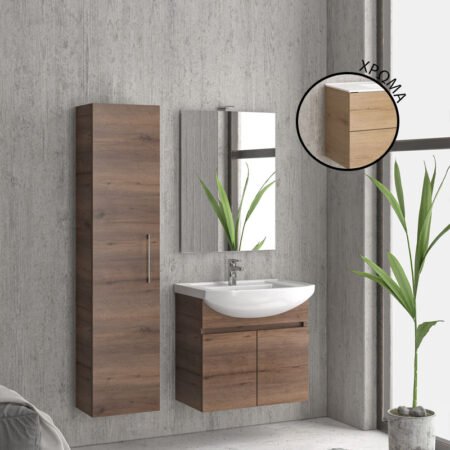 KAR. 5206836629971 Βάση με δύο πόρτες Elvezia 8502 NEW BIANNA 65 KARAG 62x35x63cm