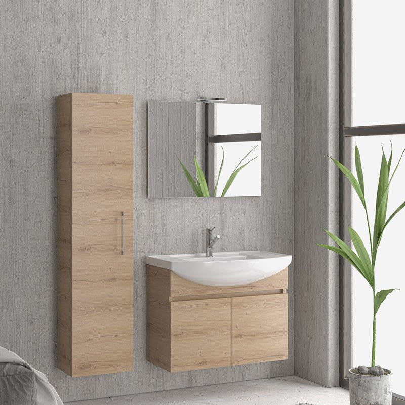 KAR. 5206836630069 Βάση με δύο πόρτες Elvezia 8502 NEW BIANNA 80 KARAG 77x35x63cm