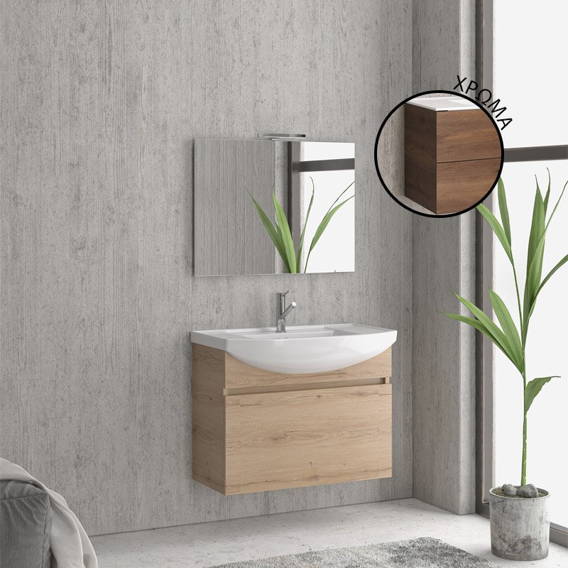 KAR. 5206836630014 Βάση με συρτάρι Brown 8702 NEW BIANNA 65 KARAG 62x35x63cm