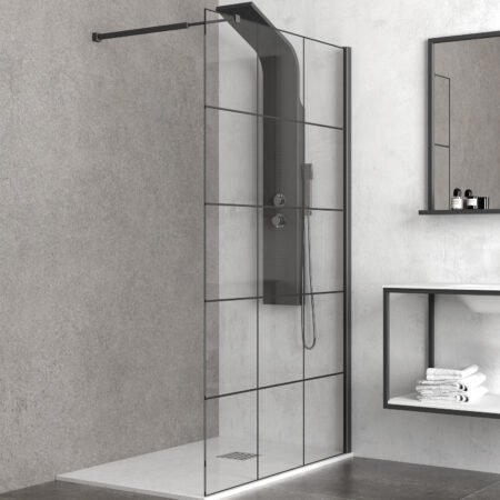 KAR. 5206836028811 Σταθερό κρύσταλλο frame FREE Black KARAG 140x200cm