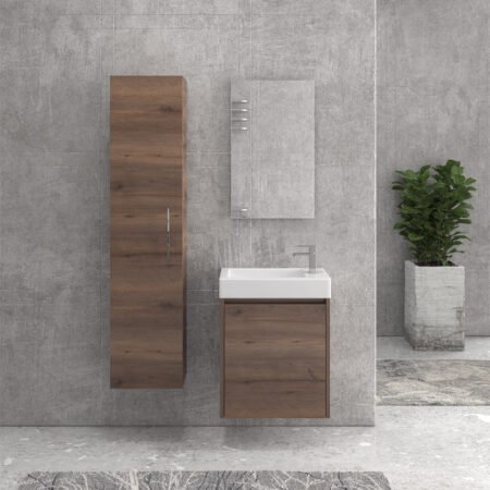 KAR. 5206836629926 Βάση με ανοιγόμενη πόρτα Brown 8702 NEW MINOS 55 KARAG 53,5x34x55cm