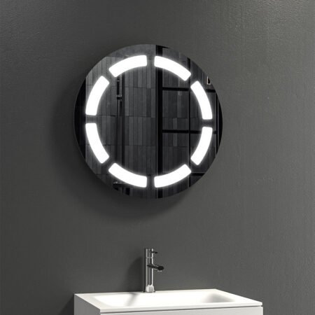 KAR. 5206836401164 Καθρέπτης ερμάριο με φωτισμό PIC010 KARAG Ø63cm