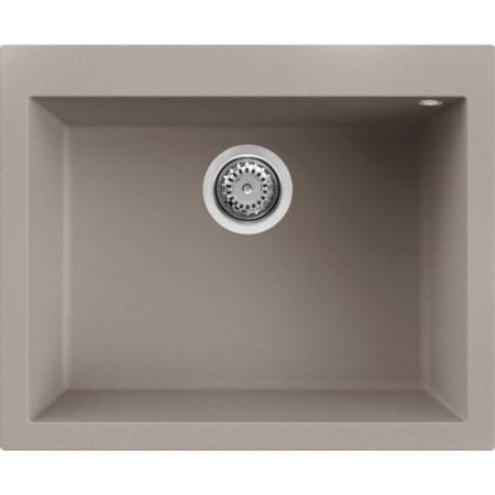 KAR. 8032861041740 Νεροχύτης κουζίνας QUADRA 110 Tortora 43 ELLECI 61x50cm