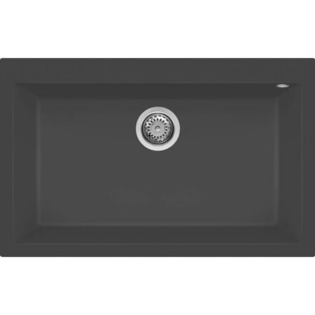 KAR. 8032861955597 Νεροχύτης κουζίνας QUADRA 130 Ghisa 70 ELLECI 79x50cm