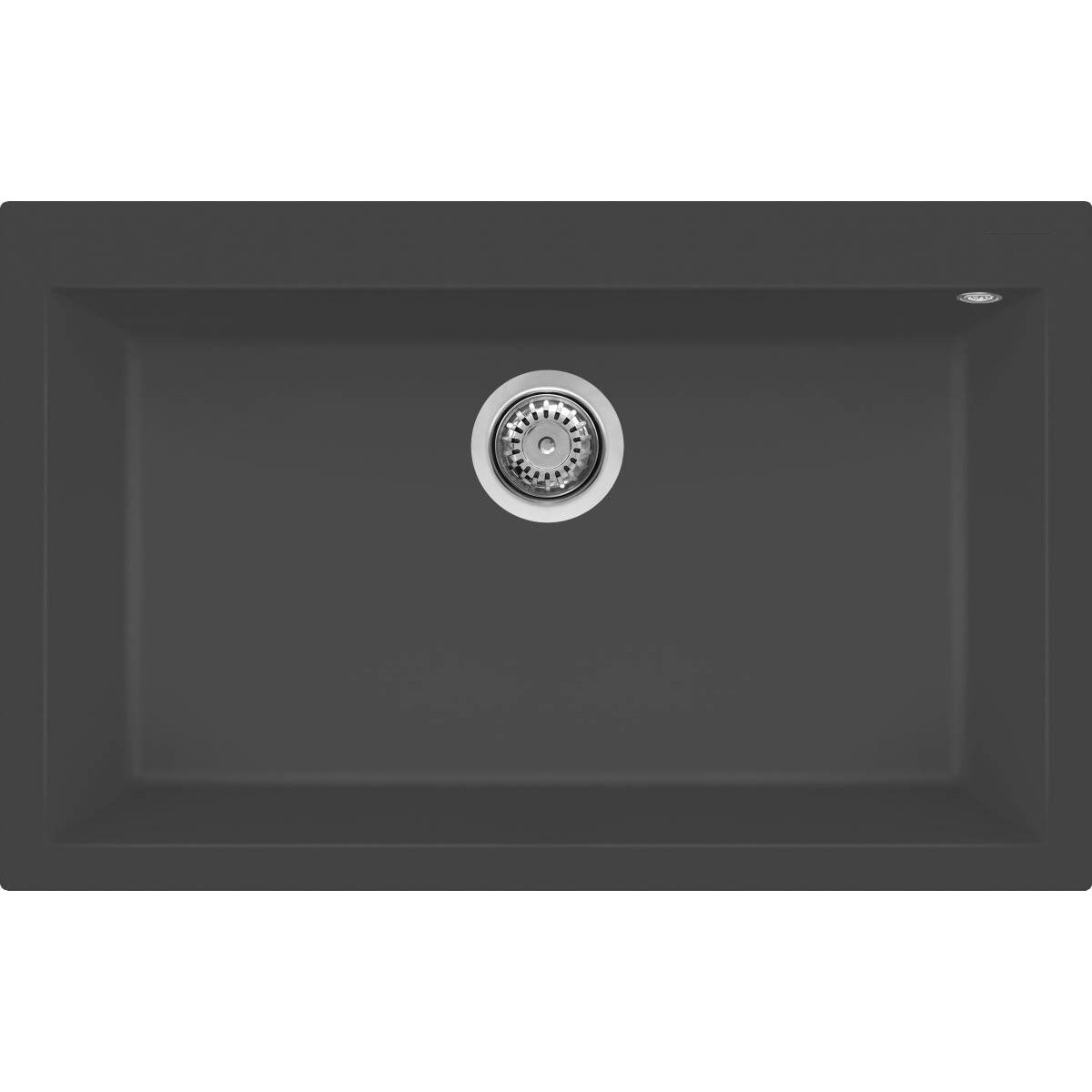 KAR. 8032861955597 Νεροχύτης κουζίνας QUADRA 130 Ghisa 70 ELLECI 79x50cm