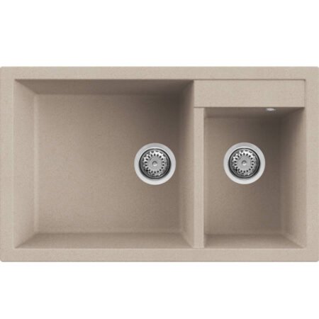 KAR. 8031873035754 Νεροχύτης κουζίνας QUADRA 440 Avena 51 ELLECI 81,5x50cm