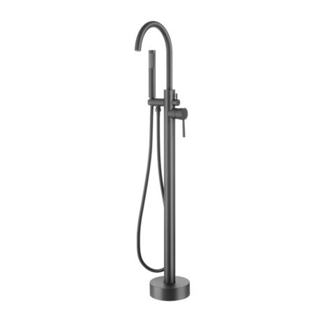 KAR. 5206836715476 Επιδαπέδια μπαταρία λουτρού ARTEMIS Gun Metal S12323-GM