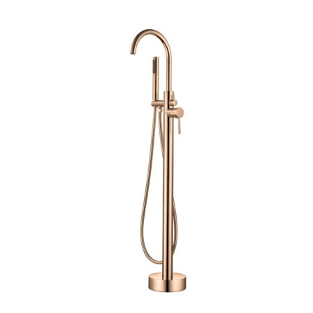 KAR. 5206836715469 Επιδαπέδια μπαταρία λουτρού ARTEMIS Rose Gold S12323-RG