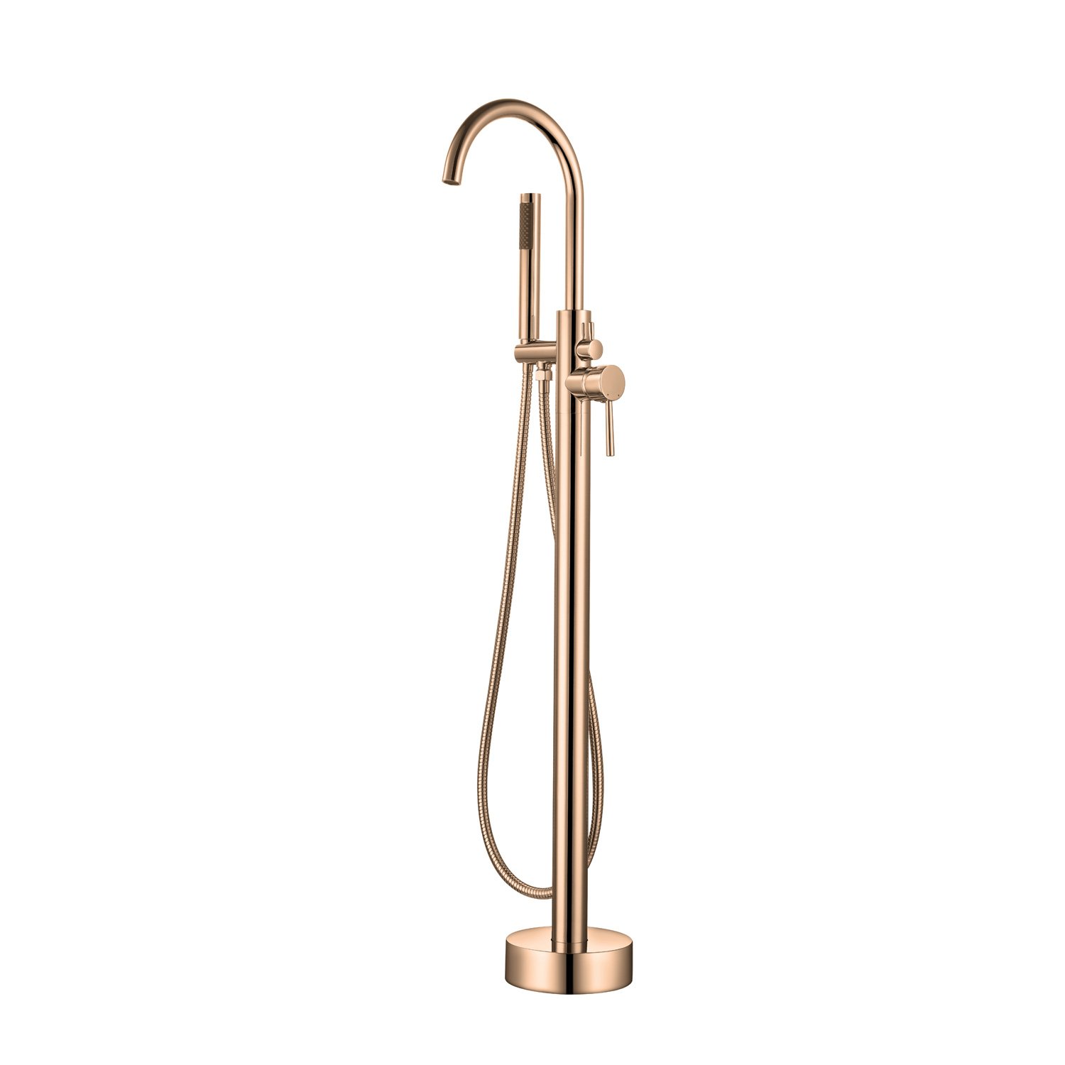 KAR. 5206836715469 Επιδαπέδια μπαταρία λουτρού ARTEMIS Rose Gold S12323-RG