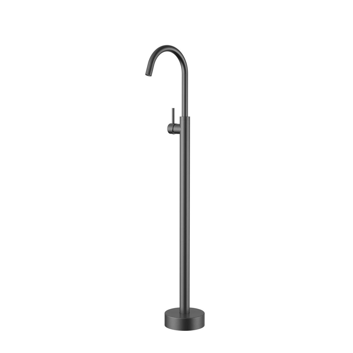 KAR. 5206836715506 Επιδαπέδια μπαταρία νιπτήρος ARTEMIS Gun Metal S28223-GM