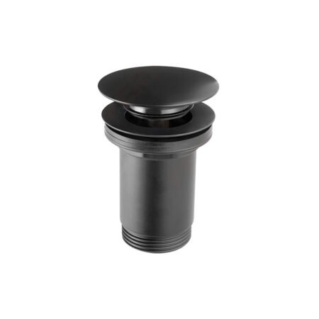 KAR. 5903738204960 Βαλβίδα νιπτήρος χωρίς υπερχείλιση μαύρη S285B-BL-B FERRO