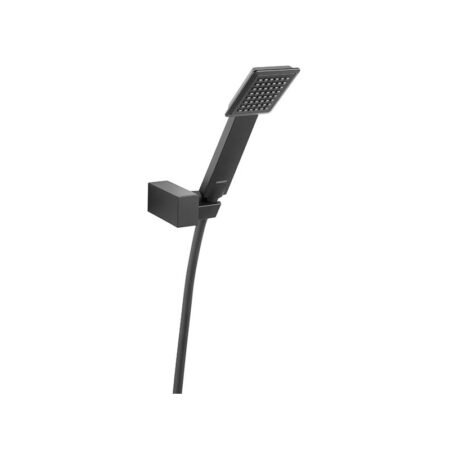 KAR. 5903738210695 Τηλέφωνο ντους με βάση στήριξης και σπιραλ SINUS Black U170BL-B FERRO