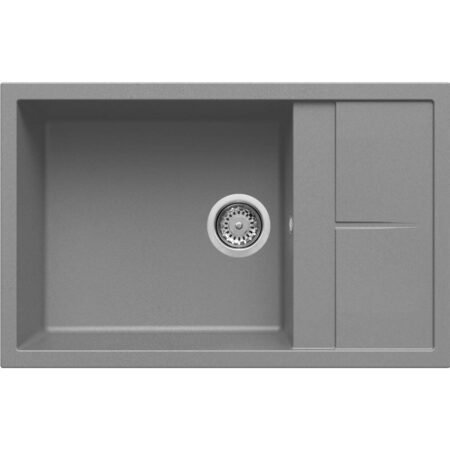 KAR. 8031873110833 Νεροχύτης κουζίνας UNICO 310 Titanium 73 ELLECI 78x50cm