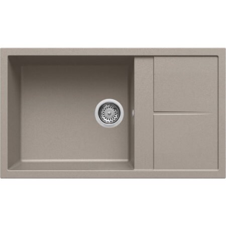 KAR. 8032557036487 Νεροχύτης κουζίνας UNICO 410 Tortora 43 ELLECI 86x50cm