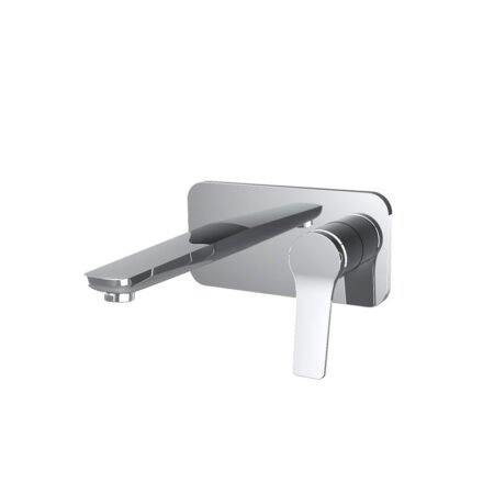 KAR. 5206836040417 Μπαταρία νιπτήρος εντοιχισμού ANDARE Chrome WNW148073C