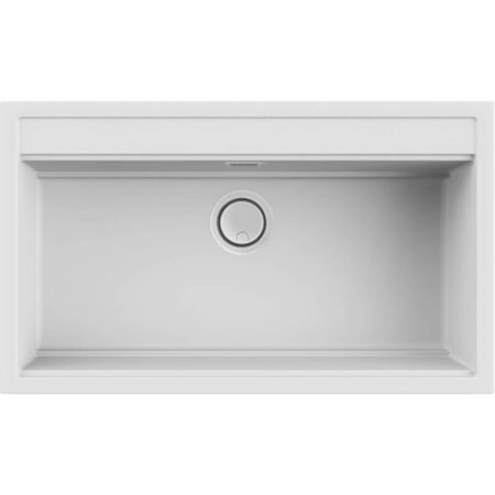 KAR. 8031873026462 Νεροχύτης κουζίνας BEST 360 White 96 ELLECI 86x51cm