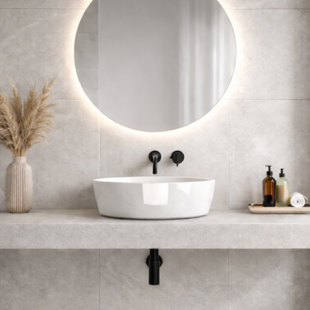 ΝΙΠΤΗΡΑΣ ZERO 46cm ΕΠΙΤΡΑΠΕΖΙΟΣ CAPPUCCINO MATTE