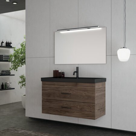ΕΤΑΖΕΡΑ ST 100cm X 12cm  LACK ΓΡΑΦΙΤΗΣ ΣΑΤΙΝΕ