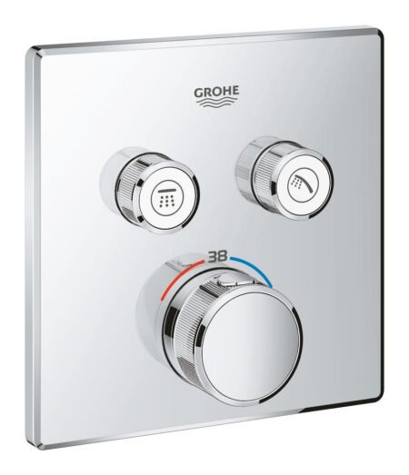 Grohe 29124000 Θερμοστατικη Εντ Μπατ 2 Εξοδων