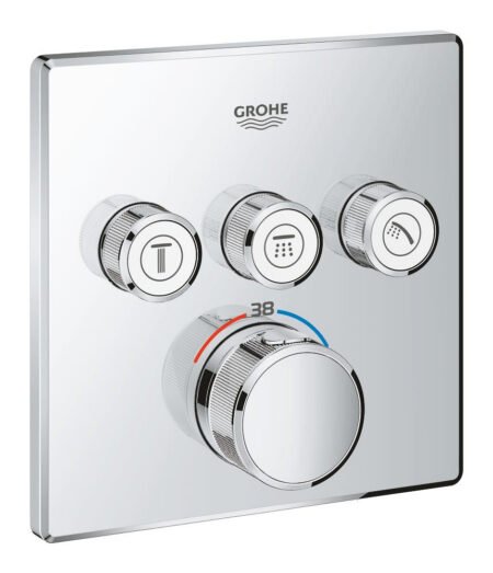 Grohe 29126000 Θερμοστατικη Εντ Μπατ 3 Εξοδων