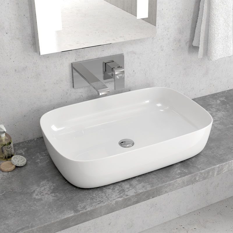 KAR. 5206836561301 Νιπτήρας επικαθήμενος LT 2143-P 60x39x14.5cm – Ετοιμοπαράδοτο