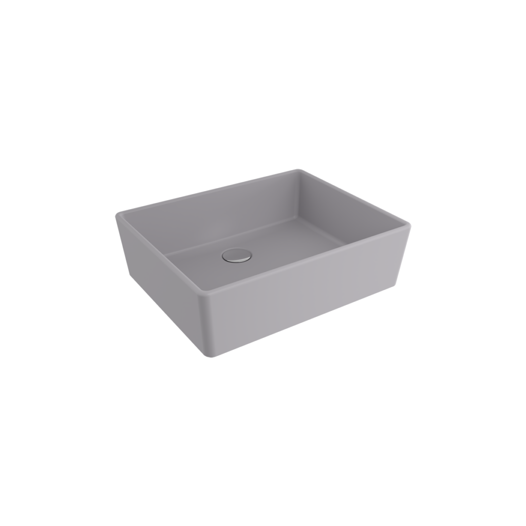 BOCCHI 1215-006-0125 ΝΙΠΤΗΡΑΣ MILANO 40Χ50 ΜΑT GREY – Ετοιμοπαράδοτο